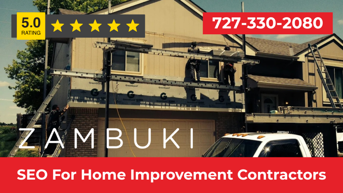 Zambuki Launches SEO Agency for Home Improvement Contractors